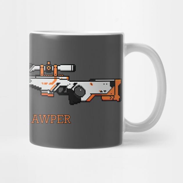 CSGO AWP ASIIMOV by musazhar